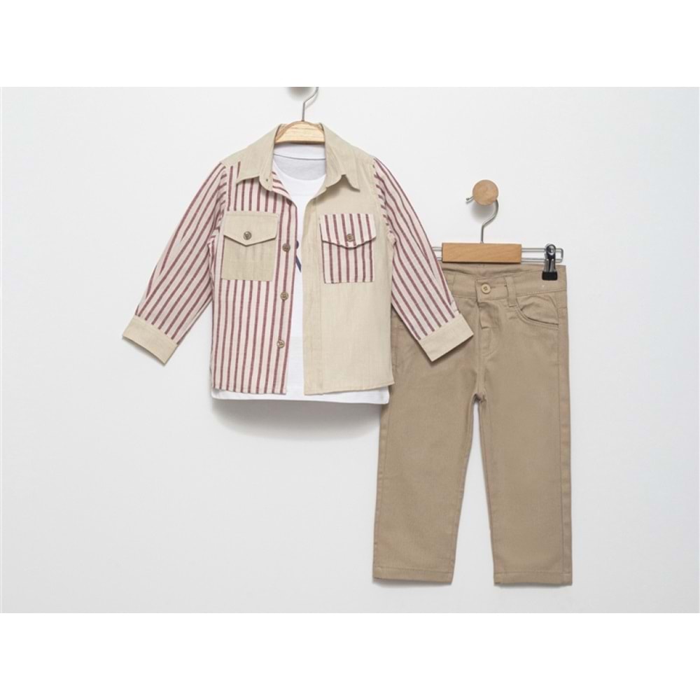 ÇOCUK TK 6-7-8-9 YAŞ 3112 ERKEK LİKRALI ÇOCUK TAKIM